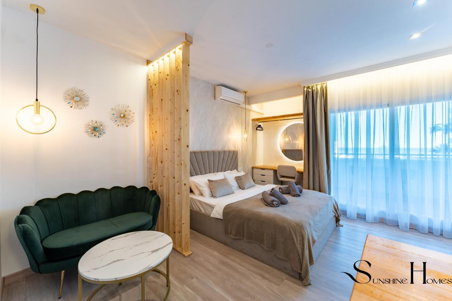 Seaview Beachfront Studio With Aqua Park & Balcony Benalmadena Ngoại thất bức ảnh