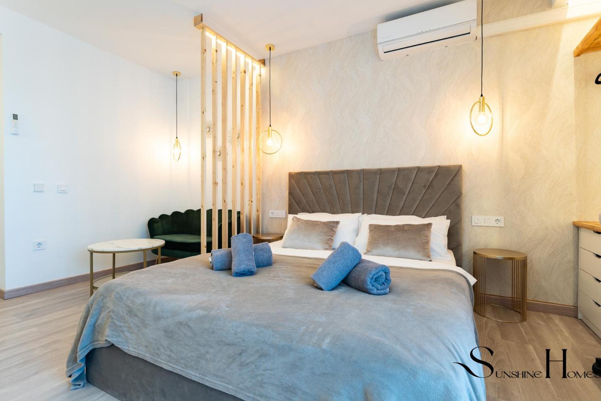 Seaview Beachfront Studio With Aqua Park & Balcony Benalmadena Ngoại thất bức ảnh